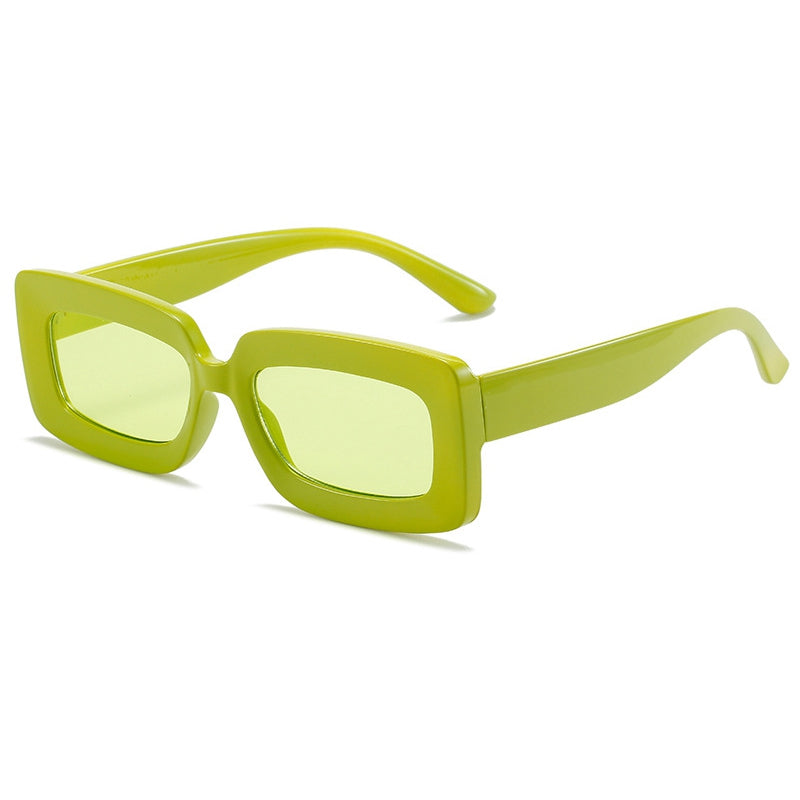 Square Plastic Frame - Green